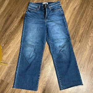 Daze wide leg ankle jeans